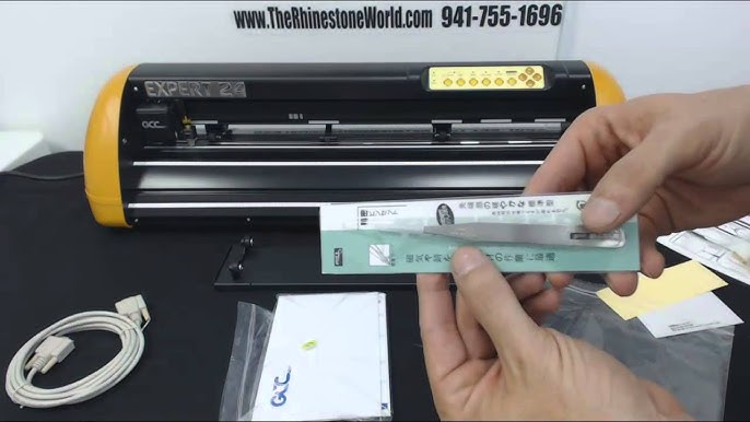 GCC Expert Setting Up Your Vinyl Cutter - YouTube