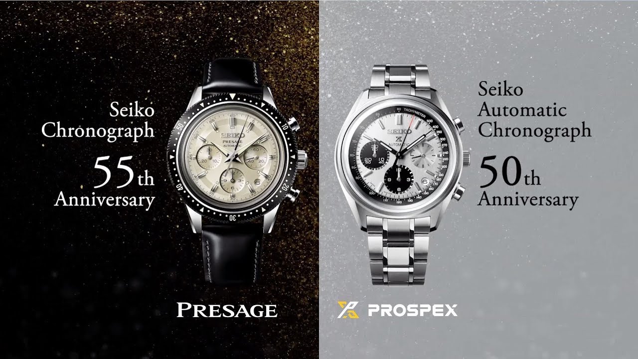 Seiko Presage Chronograph 55th Anniversary Limited Edition SRQ031 -  Hands-On, Price