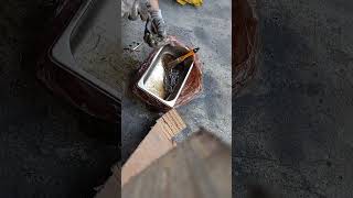 Daily life als techniker | kältetechniker : vacum pump service #value #oilchange#coolingsolutions