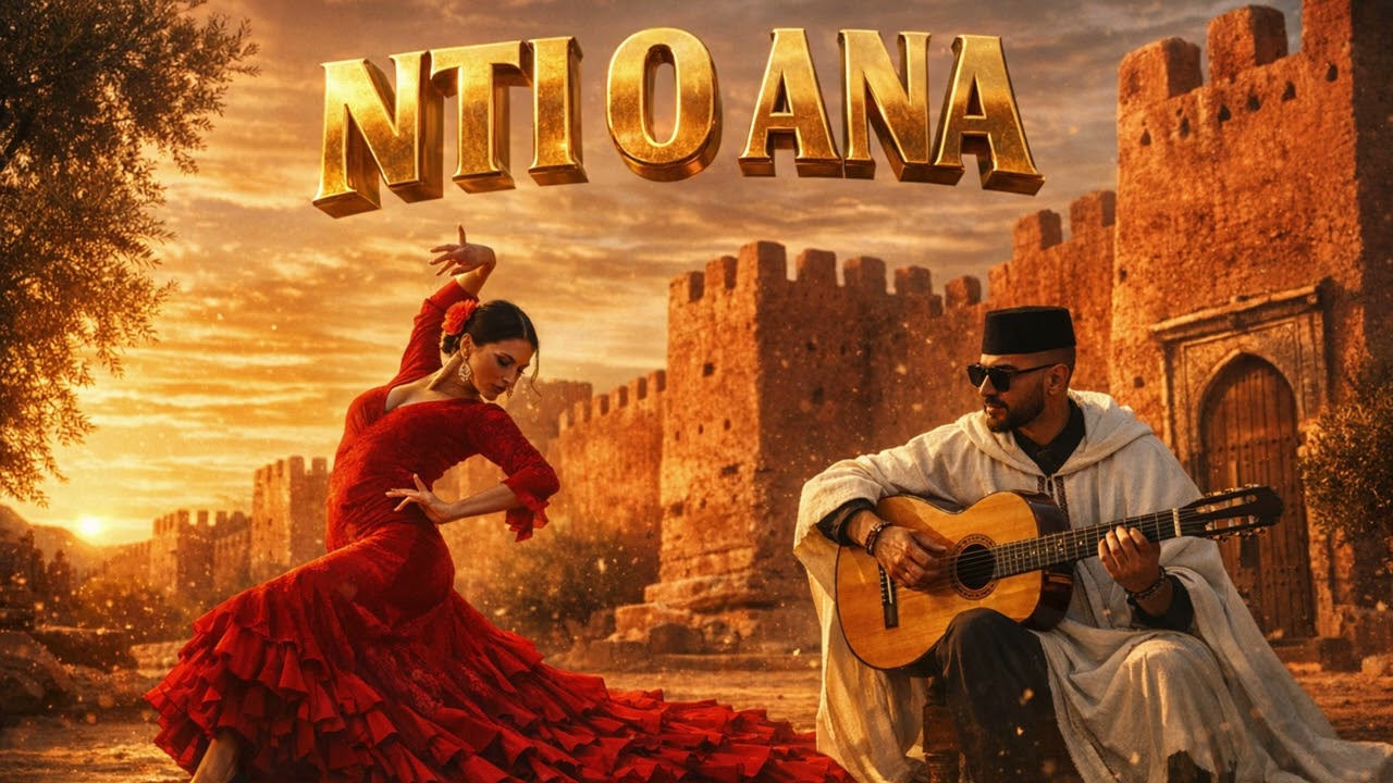 Ahmed Soultan NTI O ANA (Spanish Guitar Remix) - Acoustic Flamenco Edition 🎸🌹