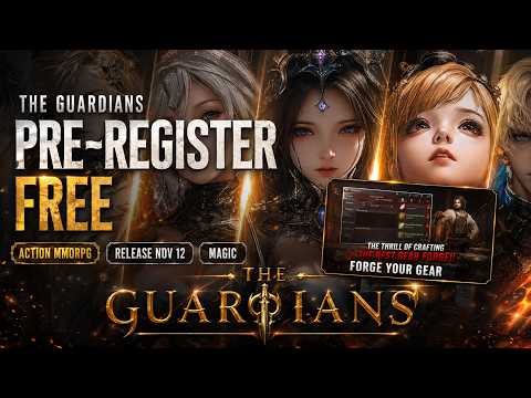 THE GUARDIANS Pre-Registration Steps and Launch Rewards