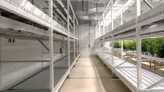 Mobile Vertical Racking Aisle