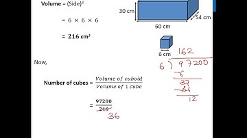 Ex 9.3, 4 Part 2 - A cuboid is of dimensions 60 cm x 54 cm x 30 cm. How many - Teachoo