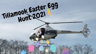 Tillamook Easter Egg Hunt 2021/Helicopter Drops Easter  Eggs/Easter Egg Hunt/