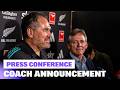 All Blacks Head Coach Dave Rennie | Introductory Press Conference