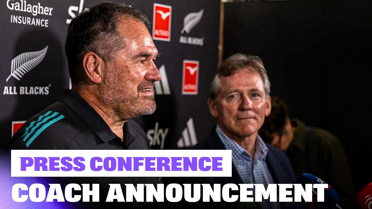 All Blacks Head Coach Dave Rennie | Introductory Press Conference