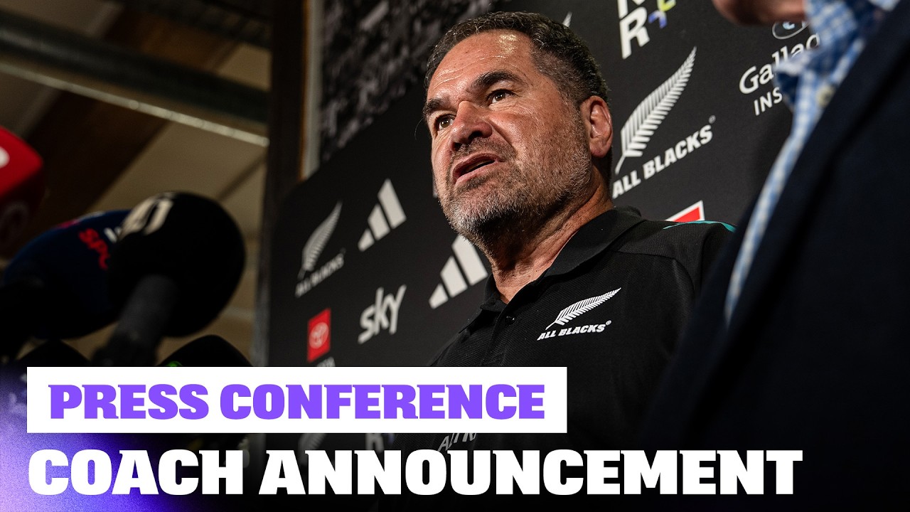 All Blacks Head Coach Dave Rennie | Introductory Press Conference