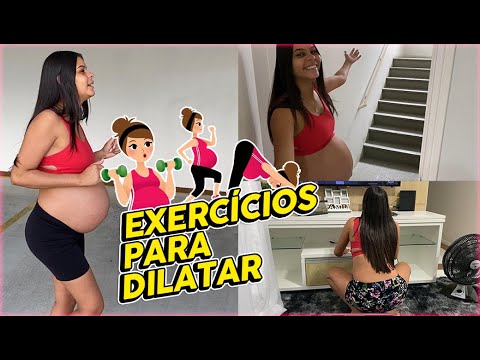 EXERCÍCIOS PARA DILATAÇÃO | Preparação para o parto normal - YouTube