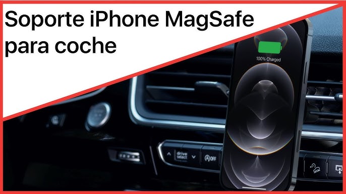 MagSafe de iPhone REAL: soporte para coche de Belkin 