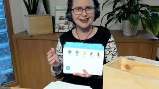 Phonics Kit Stages 1-4 in a wooden box