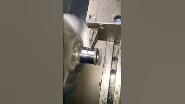 Combine port turning on cnc machine | #cnc #cncmachine #shorts