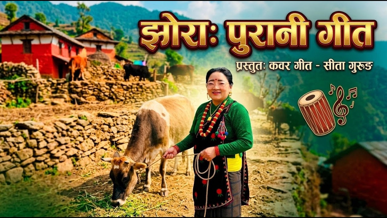 Aja Mero. Gai herne Pala. Cover song. Sita Gurung. Old song. Nepali folk song.