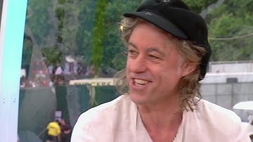 Bob Geldof & Michael Buerk Interviewd by Jonathan Ross Live 8 2nd July 2005