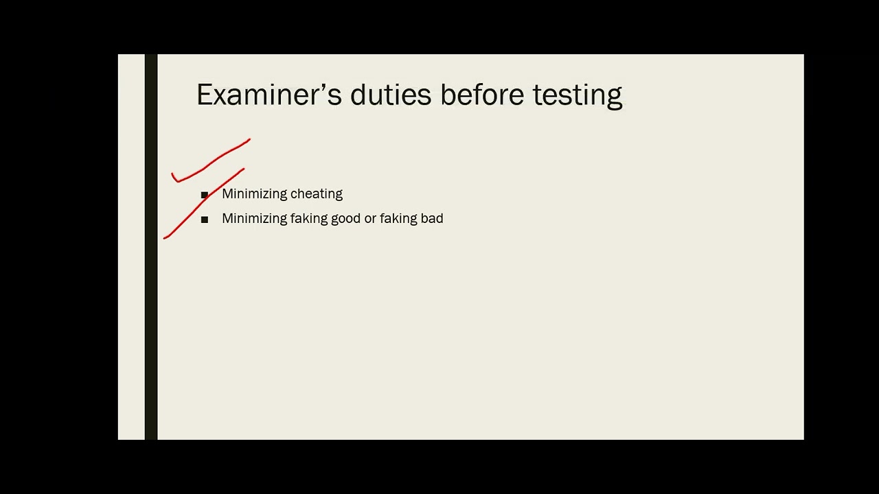 Test administration in psychological testing   Urdu /hindi