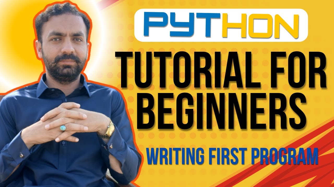 Lec-3: Writing first python program | python tutorial for beginners ...