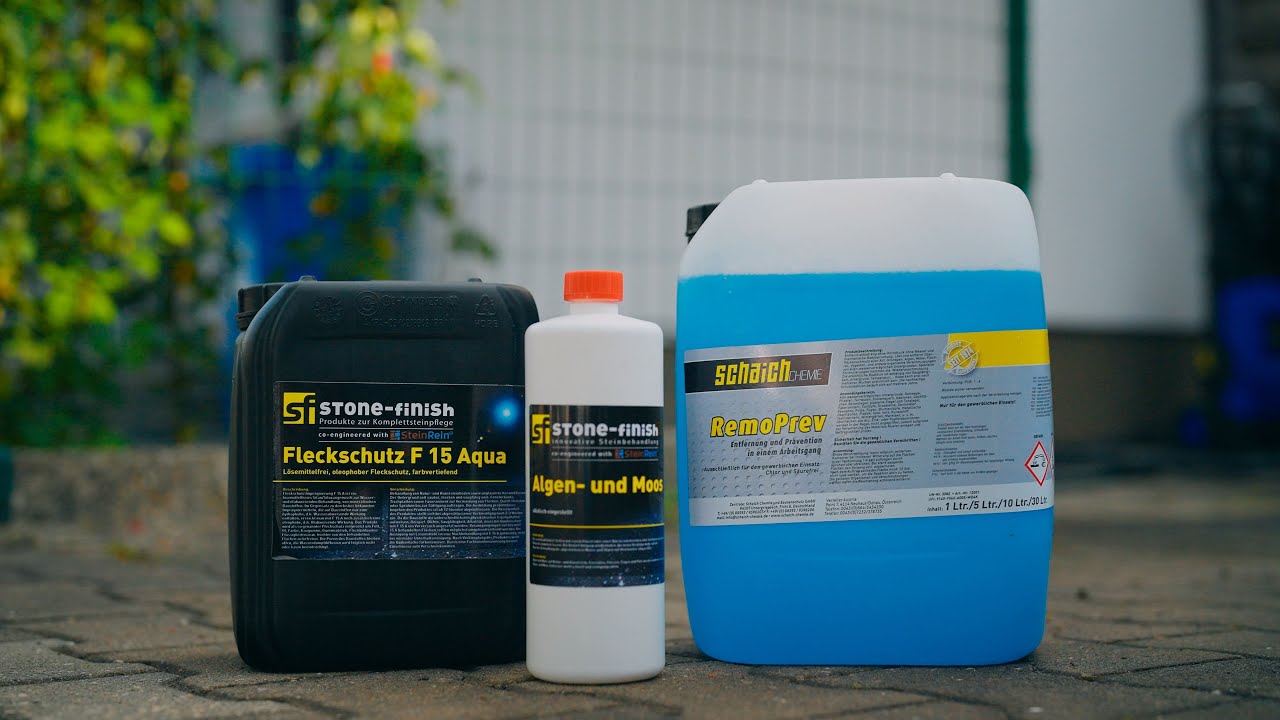 Vorschaubild des Videos: Algen und Moos konzentrat stone finish produkt anwendungsvideo