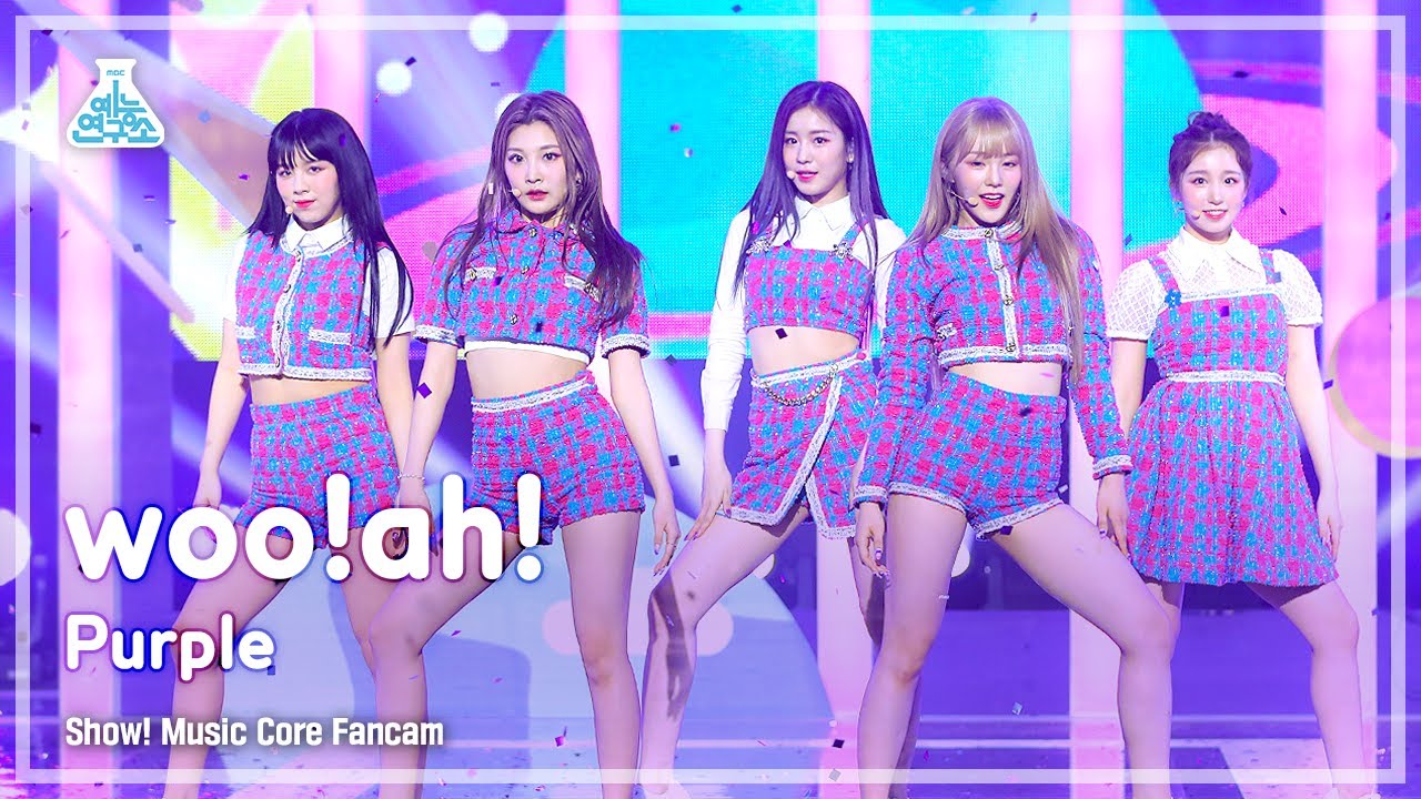 [예능연구소 4K] 우아! 직캠 'Purple' (woo!ah! FanCam) @Show!MusicCore 210529