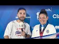 Entrevista Lucianna Gutierrez Natación 1,500 mts Libre Medalla de Bronce