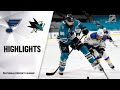 Blues @ Sharks 2/27/21 | NHL Highlights