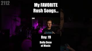 my FAVORITE Rush SONGS!  |  Daily Daily Dose of Music  | #rush #rock #music