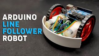 How to Make a Simple Line Follower Robot using Arduino