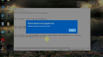 How to Schedule Auto Shutdown in Windows 10 (really easy)