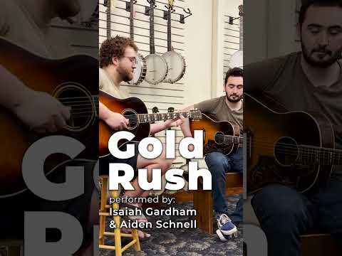 Isaiah Gardham and Aiden Schnell Perform “Gold Rush” Live at Elderly Instruments