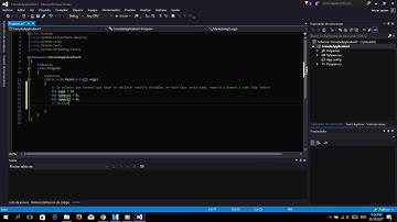 Como Hacer Una Suma en visual studio!