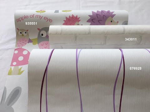 Шпалери As Creation 935551 — мультяшний казковий ліс для дитячої кімнати дівчинки, видео 6