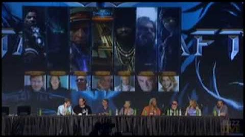 Starcraft 2 BlizzCon 09 Lore Panel 4/15