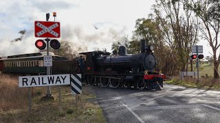 Long Valley Road, Gemmells, SA | Steamranger Railway Crossing