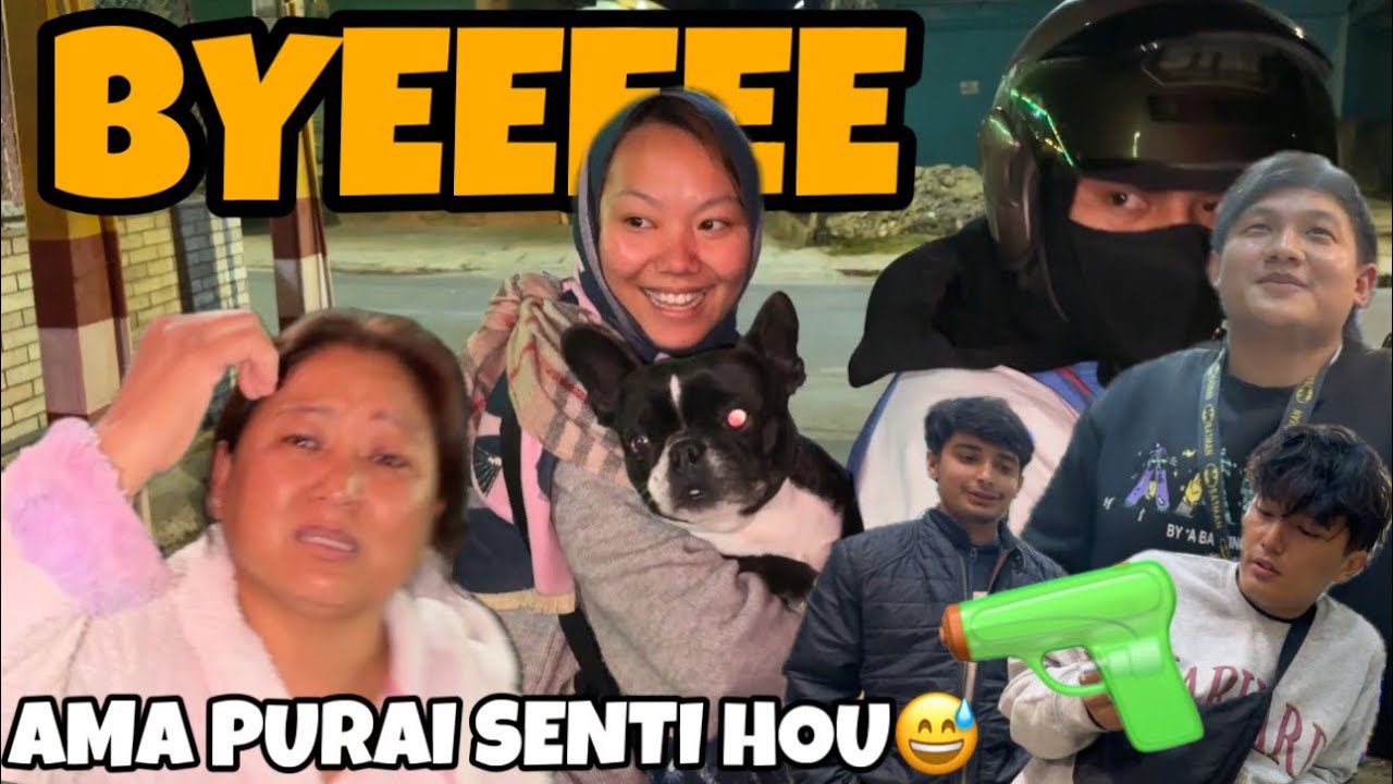 Bye Bye Trouble Ama Full Senti 😢