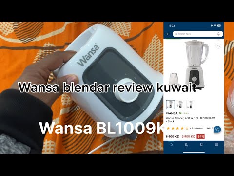 Wansa blendar BL1009k c-b kuwait review Wansa company ka Blendar Kaisa Hai xcite kuwait