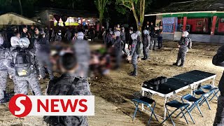 Secret Illegal Settlement In Nilai Raided, 67 Nabbed