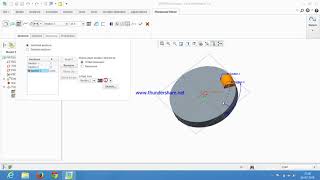 How to use rotation blend command in creo 2.0