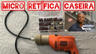 Tutorial como fazer sua micro retífica caseira baixo custo 👌