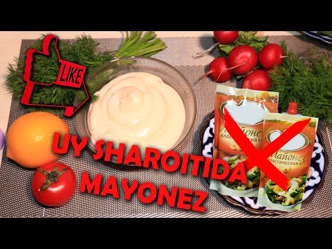 Video: Uyda Tayyorlanadigan Mayonezni Qanday Tez Tayyorlash Mumkin