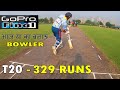 Very hard power hitting  raining of sixes  gopro cricket highlights