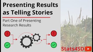 Presenting Research Results: Presenting Results as Telling Stories