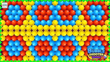 Bubble Shooter Rainbow Bubble Puzzle Level 76 - 82 🌈 @GamePointPK