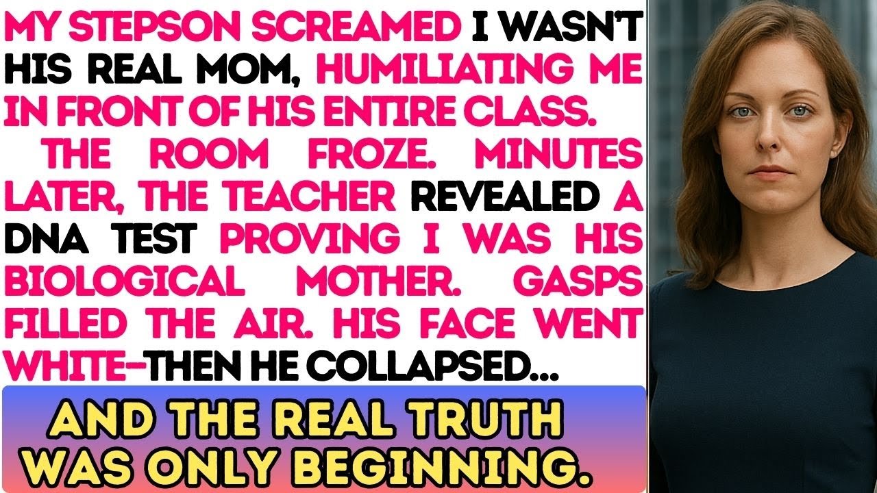 My Stepson Screamed “You’re Not My Real Mom!”—What the Teacher Revealed Next Stunned Everyone