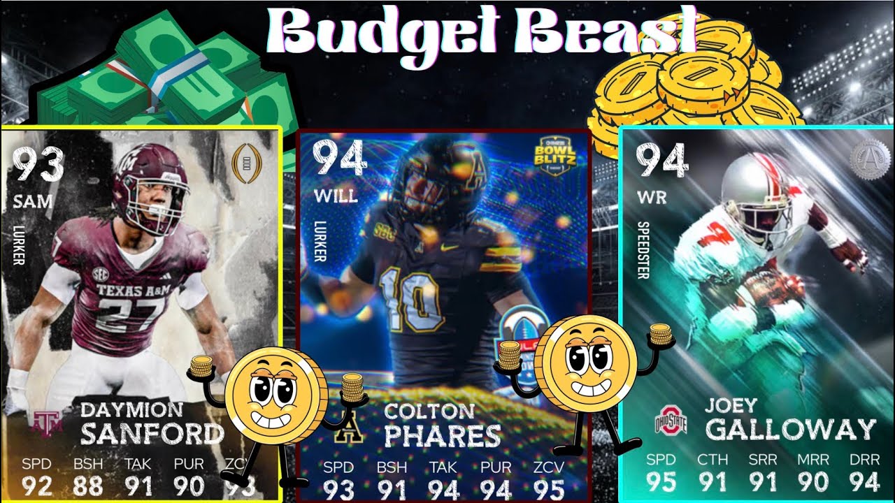 Top 10 BUDGET BEAST In College Football 26