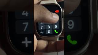 Secret code on watch ultra ⌚️🔥 #apple #applewatch #watch #tech #bts #viralshorts