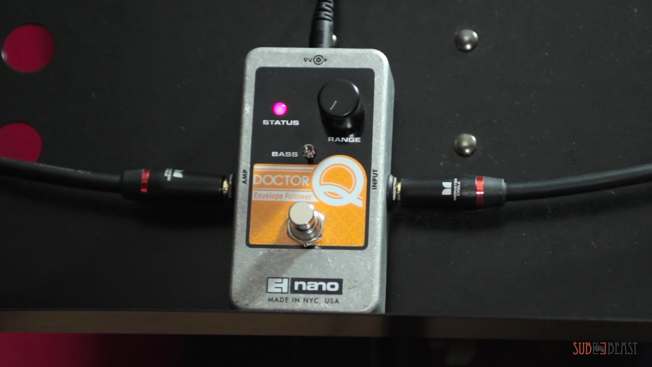 Electro-Harmonix Doctor Q on bass - YouTube