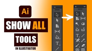 How To Show ALL Tools In Adobe Illustrator CC 2023 @imtiajuddinctg