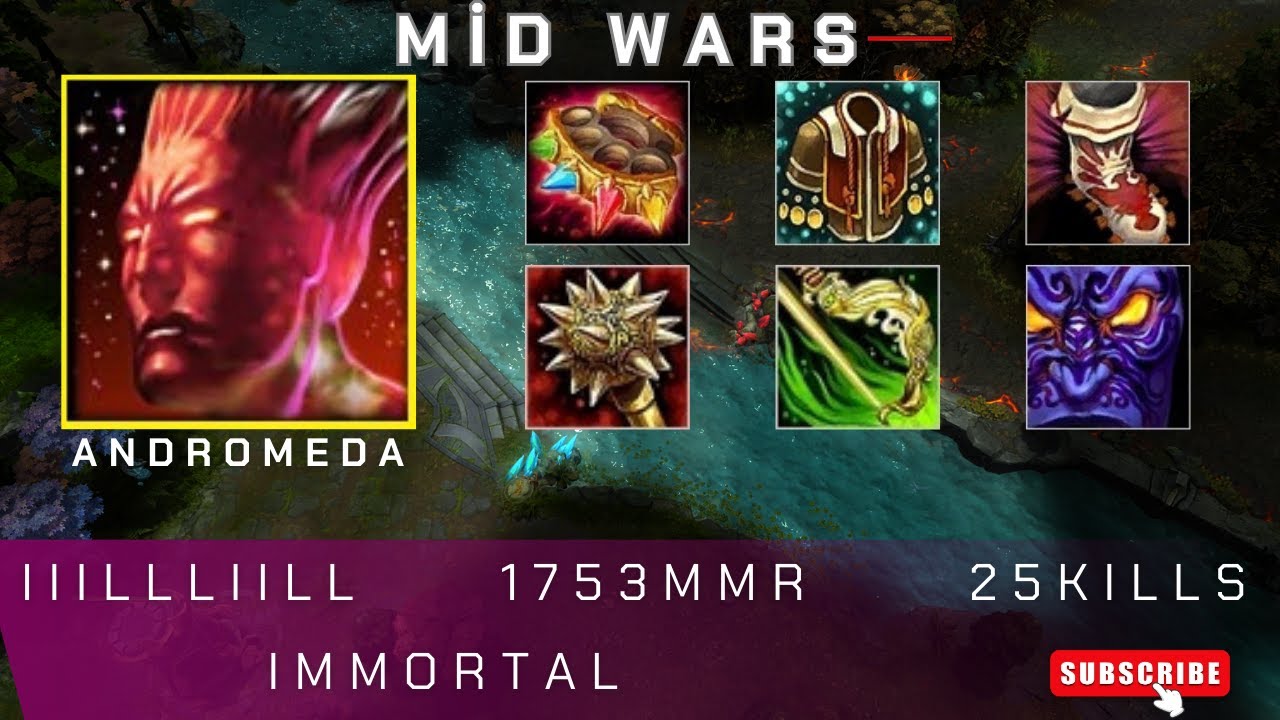 HoN | Mid Wars | Andromeda | IIIlllIIll | 1753 MMR - YouTube