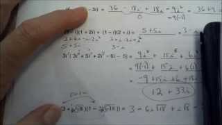Alg2 Ch 5 5 Operations on Complex numbers