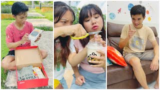 Noob girl and Hacker girl 👧🏻😱🤣 Funny #shorts SNS vs SH tiktok