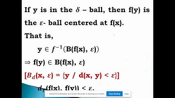 METRIC TOPOLOGY THEOREM 21.1. LET X AND Y BE METRIZABLE WITH METRICS d_X AND d_Y RESPECTIVELY....