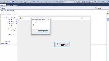 Visual basic | VB Bài 6 (P7): Biến và hằng, Câu lệnh gán, các phép toán cộng, trừ, nhân, chia
